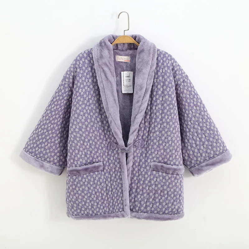Traditional Winter Japanese Clothing - Jaqueta Hanten Feminina, Casaco de Inverno