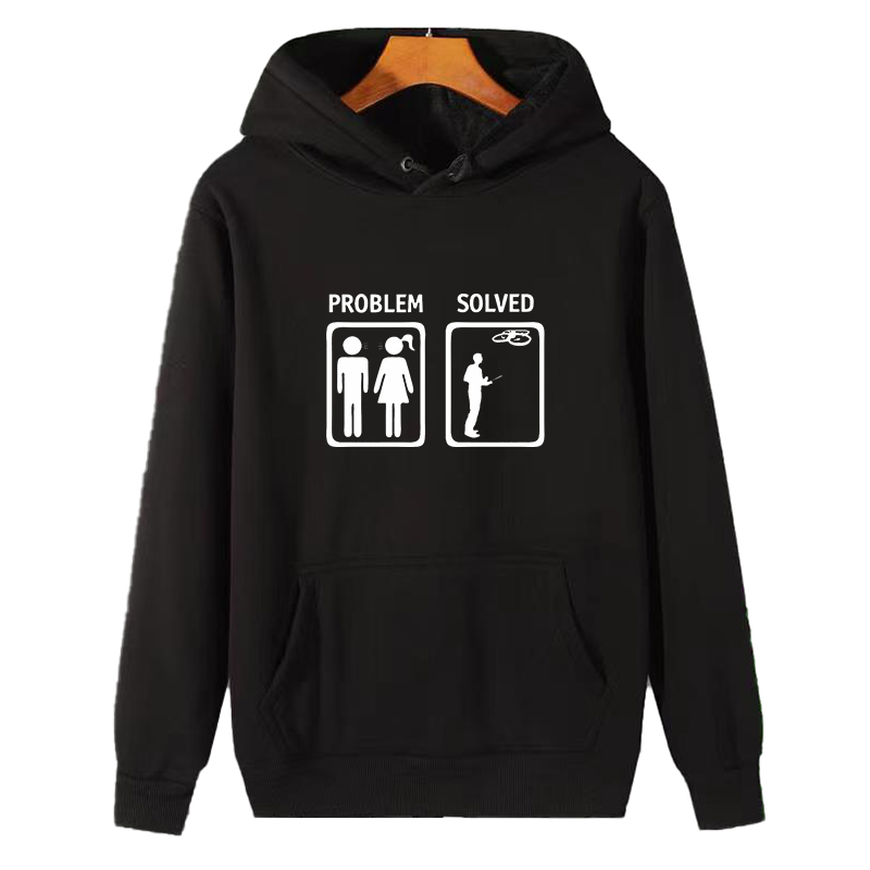 Winter Clothing Essentials For Men - Moletom com Capuz Estampado Fashion, Essencial