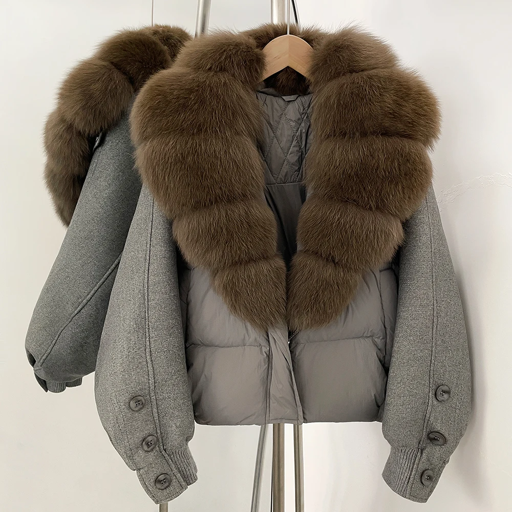 Winter Clothing Trends For Women - Jaqueta Feminina de Plumas de Pato