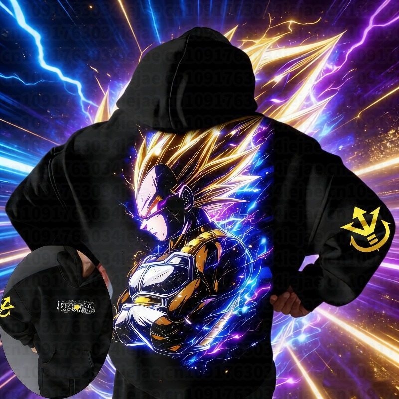 Winter Clothing Boys - Moletom Masculino Dragon Ball 2026, Suéter