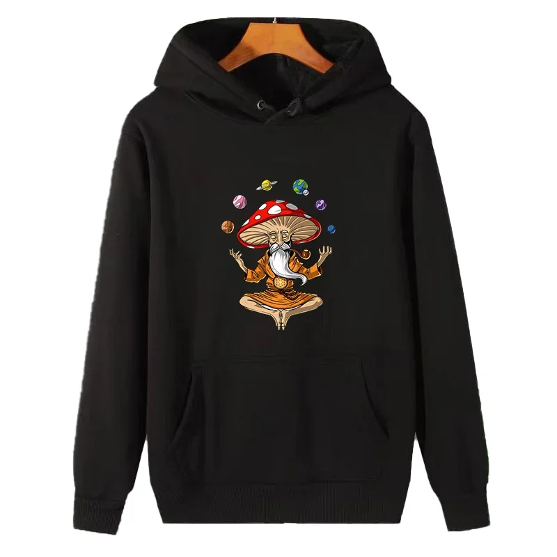 Winter Clothing Essentials For Men - Moletom com capuz estampado 