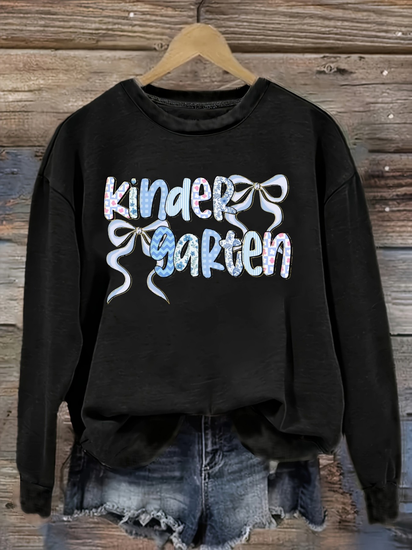 Winter Clothing Design - Camiseta Feminina Casual de Manga Longa