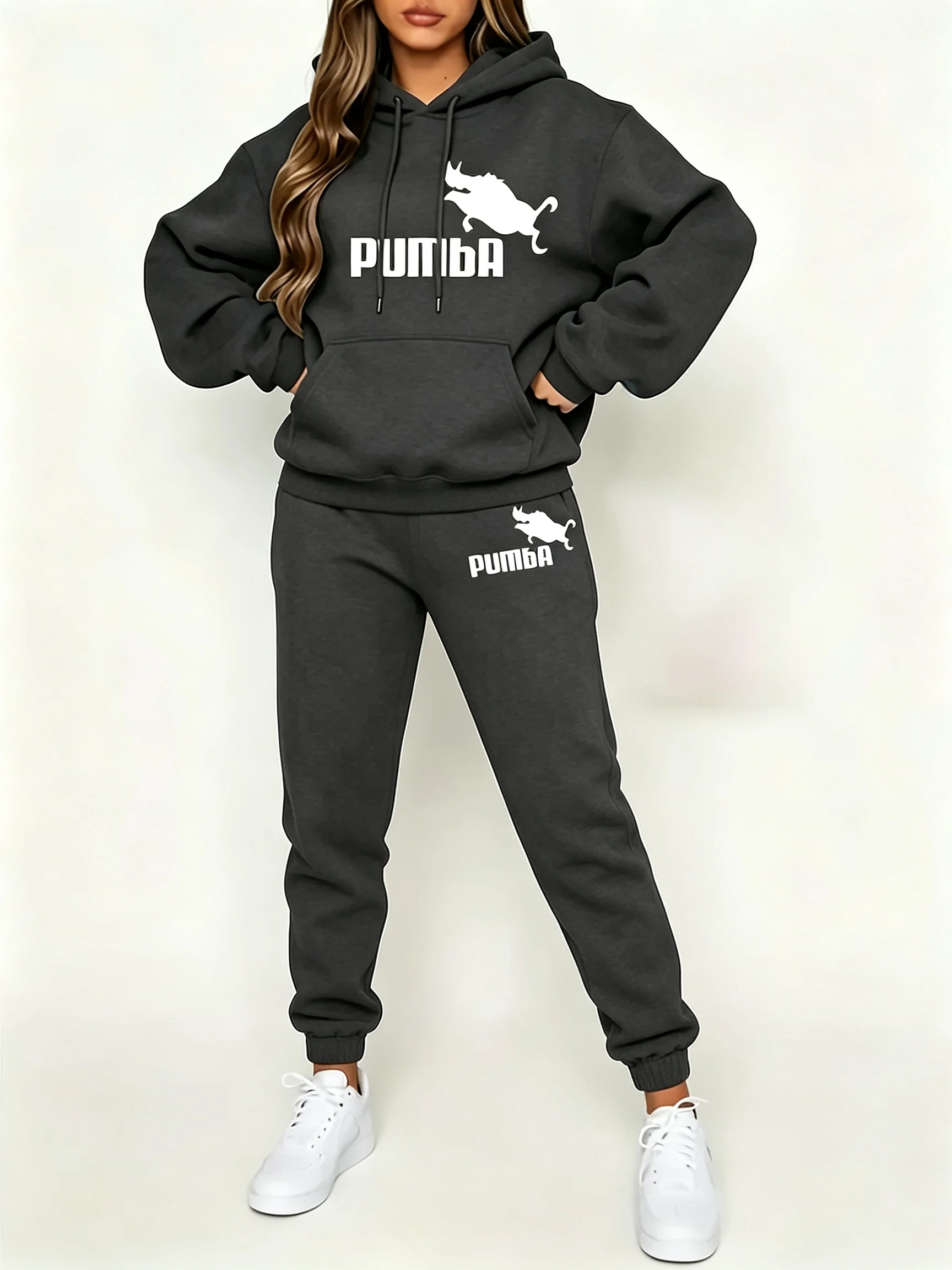 Winter Clothing Patterns - Conjunto de roupa esportiva feminina 2026,