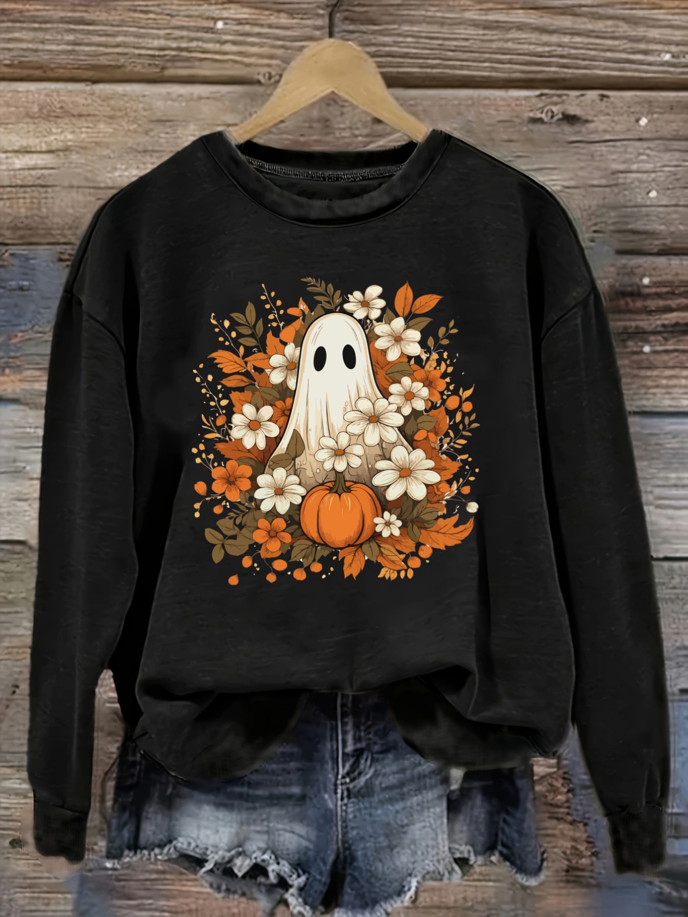 Winter Clothing Design - Camiseta Feminina Casual de Manga Longa