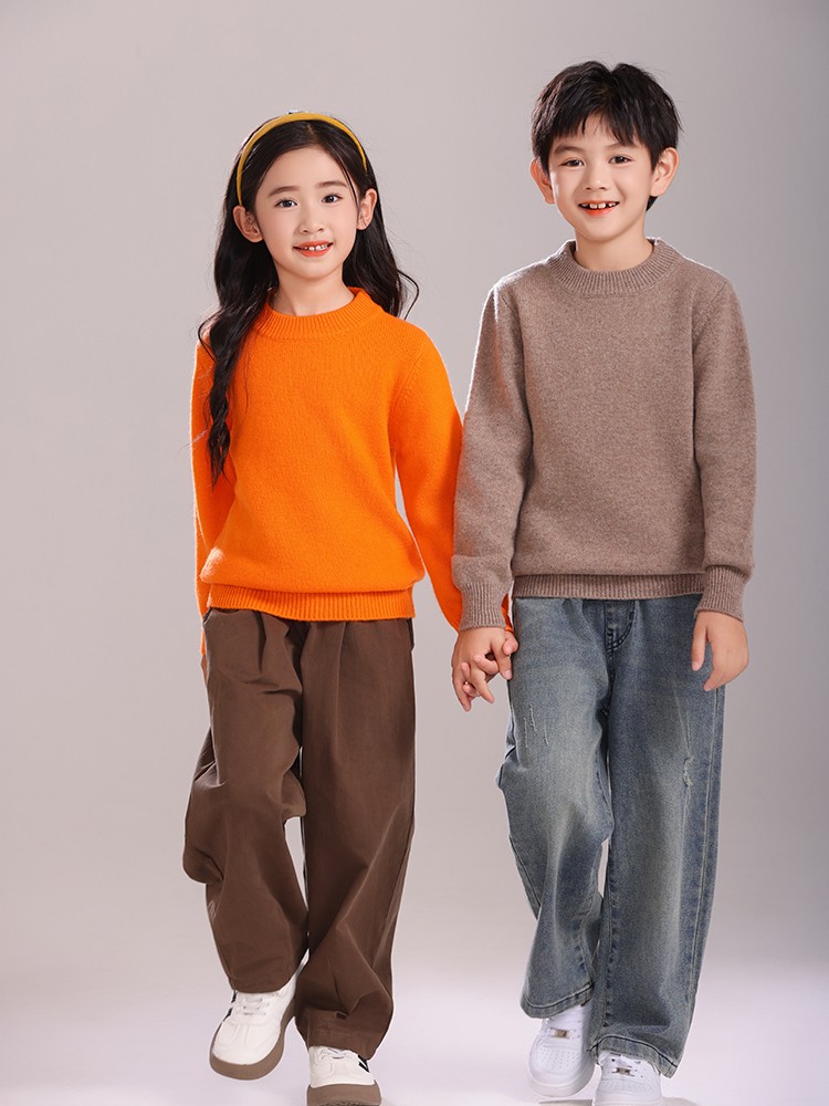 Winter Clothing Boys - Camisola de lã infantil pulôver outono