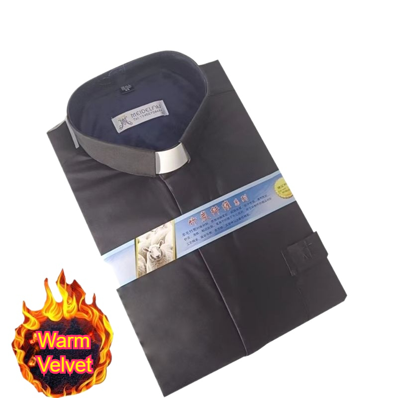 Winter Clothing In Spanish - Inverno manga longa masculina gola aba