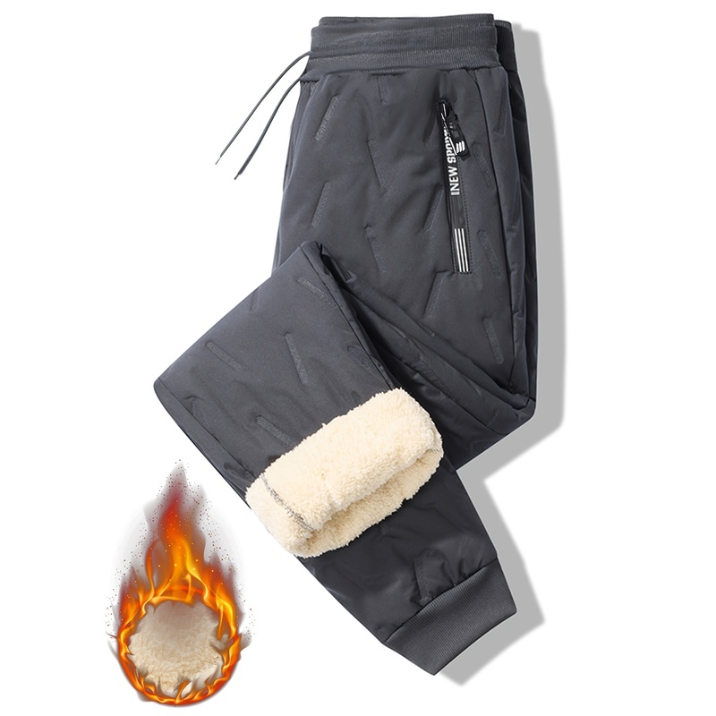Calças de desporto quentes par - Winter Clothing Essentials For Men avaliação e preço