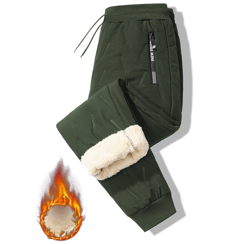 Calças de desporto quentes par - Winter Clothing Essentials For Men avaliação e preço