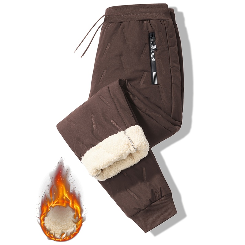 Calças de desporto quentes par - Winter Clothing Essentials For Men avaliação e preço