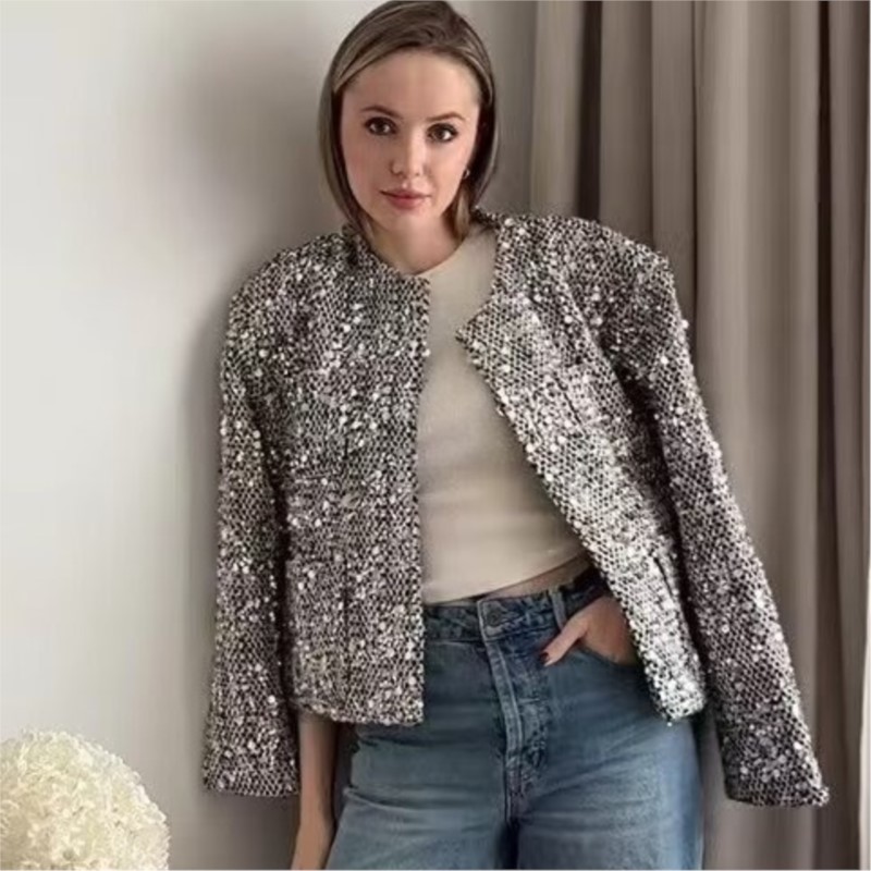 Jaqueta de frente aberta femin - Winter Clothing Dress Up avaliação e preço