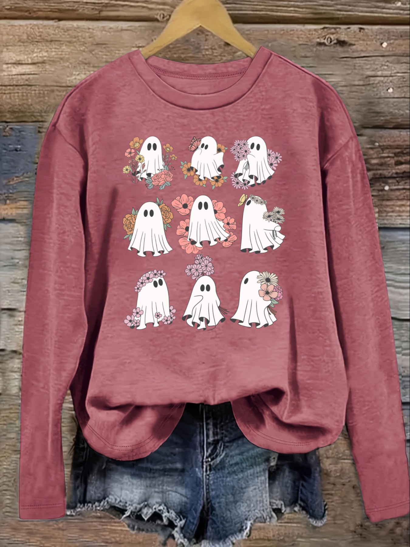 Camiseta feminina casual de ma - Winter Clothing Design avaliação e preço