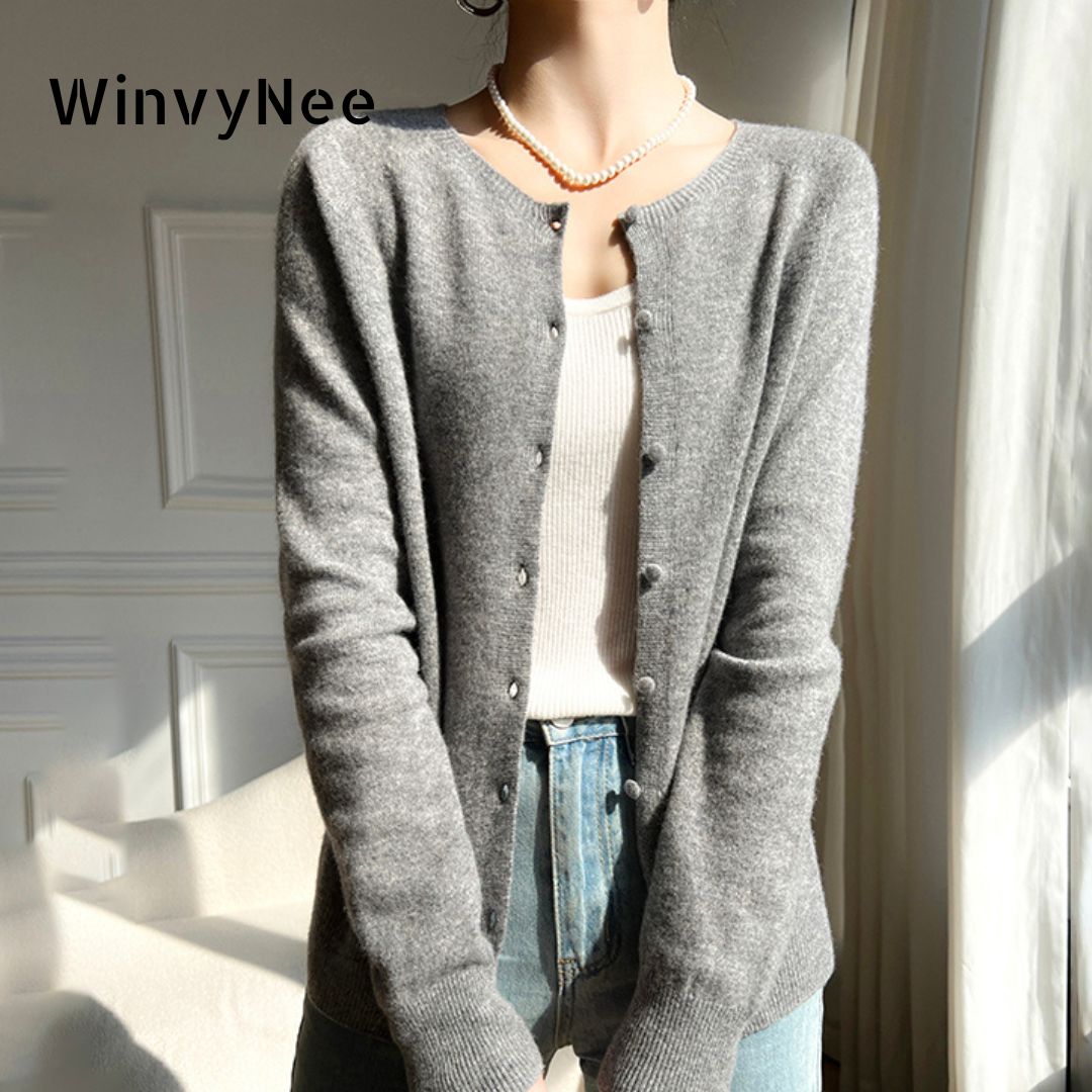 WwiyNee-Cardigans de lã de mal - Winter Clothing Trends For Women avaliação e preço