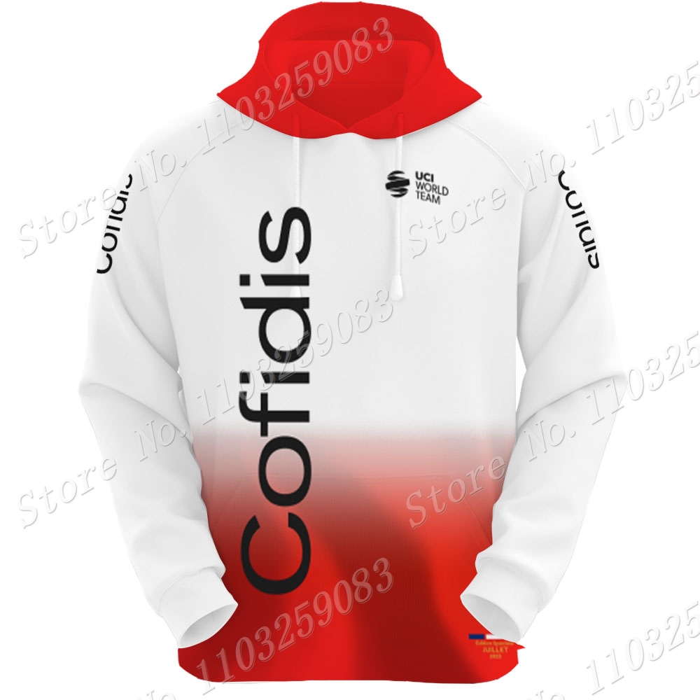 Cofidis ciclismo equipe hoodie - Winter Clothing In Spanish avaliação e preço
