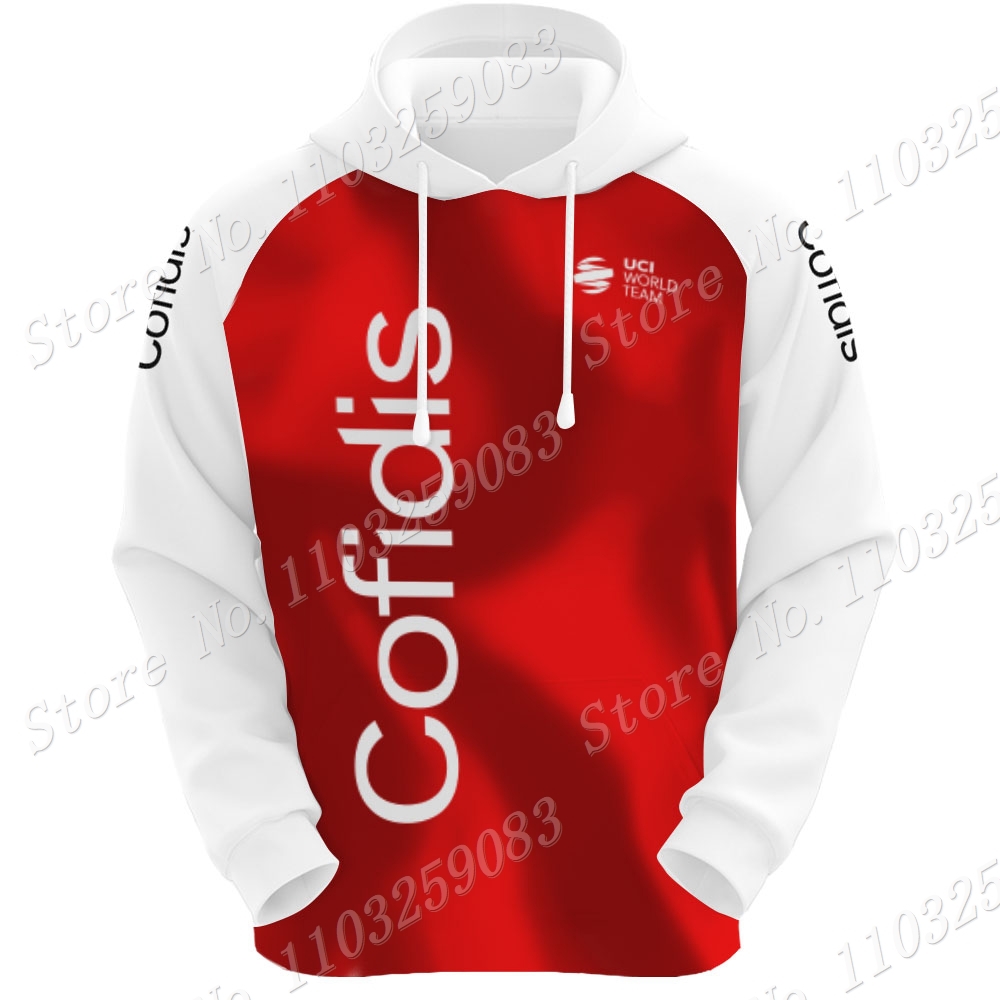 Cofidis ciclismo equipe hoodie - Winter Clothing In Spanish avaliação e preço