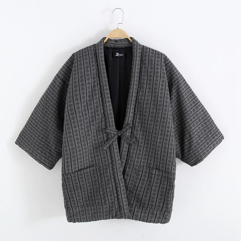 Nova Jaqueta Hanten para Homen - Traditional Winter Japanese Clothing avaliação e preço