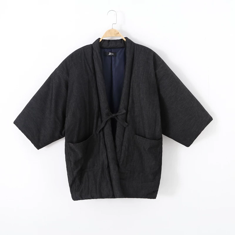 Nova Jaqueta Hanten para Homen - Traditional Winter Japanese Clothing avaliação e preço