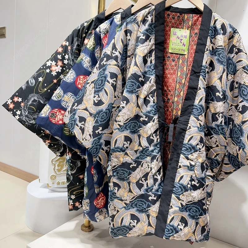 Casacos de inverno hanten para - Traditional Winter Japanese Clothing avaliação e preço