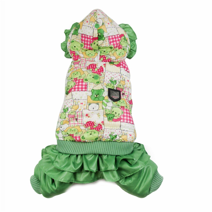 Urso verde padrão roupas para  - Winter Clothing Patterns avaliação e preço