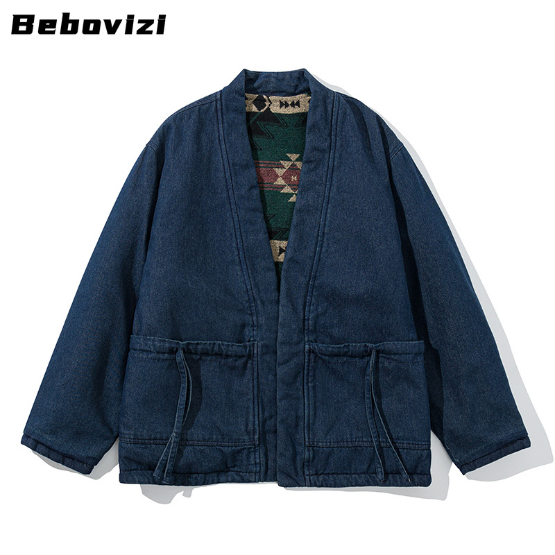 Moda vintage casaco reversível - Traditional Winter Japanese Clothing avaliação e preço