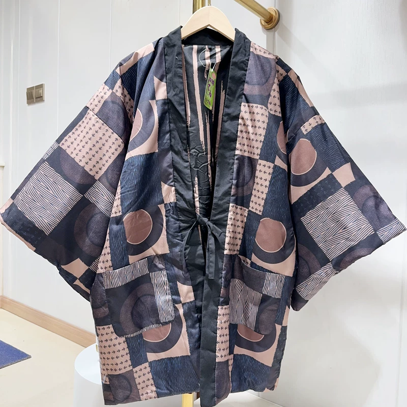 Casaco Hanten com Estampa de D - Traditional Winter Japanese Clothing avaliação e preço
