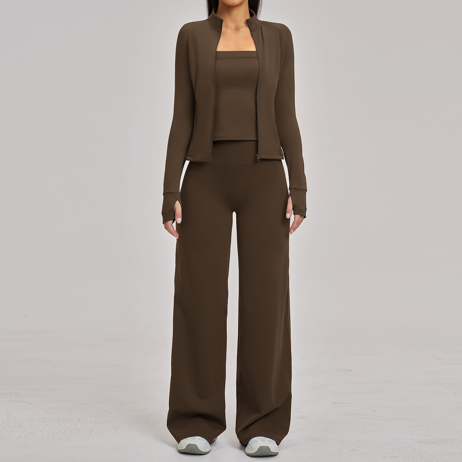 Conjunto de Yoga Feminino, Rou - Winter Clothing Trends For Women avaliação e preço