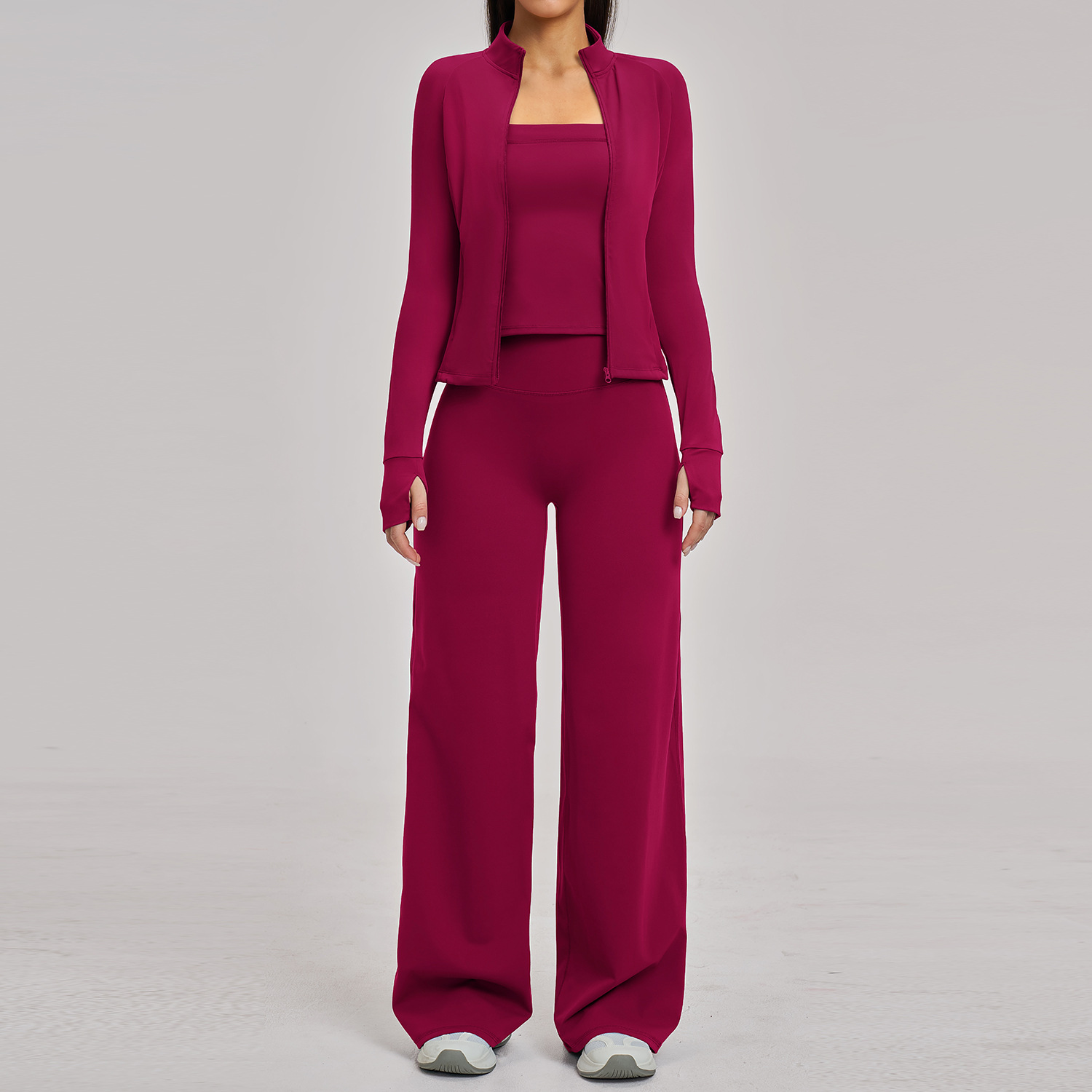 Conjunto de Yoga Feminino, Rou - Winter Clothing Trends For Women avaliação e preço