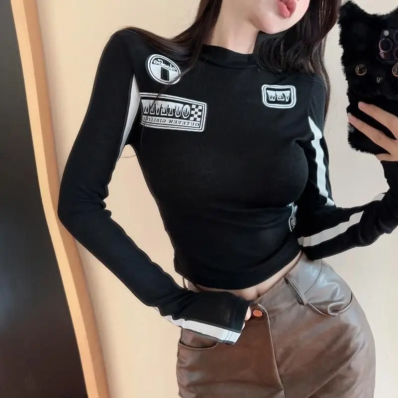 Camiseta de manga comprida fem - Winter Clothing Trends For Women avaliação e preço