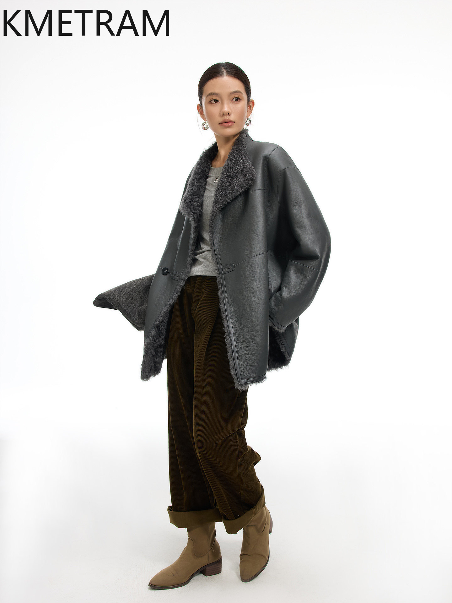 Casaco Reversível de Pele de C - Winter Clothing In Spanish avaliação e preço