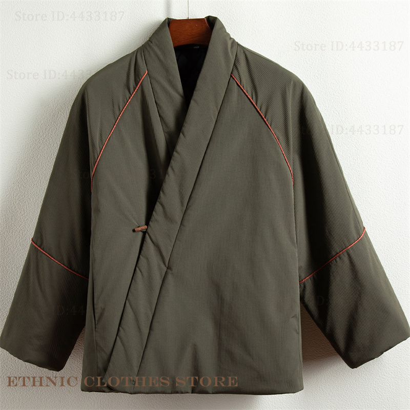 Tamanho grande 3xl 4xl masculi - Traditional Winter Japanese Clothing avaliação e preço
