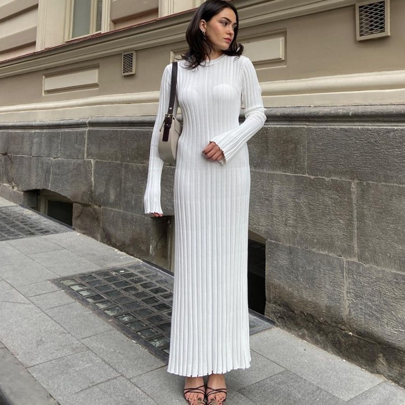 Vestido Maxi de Tricô Talenza  - Winter Clothing Dress Up avaliação e preço