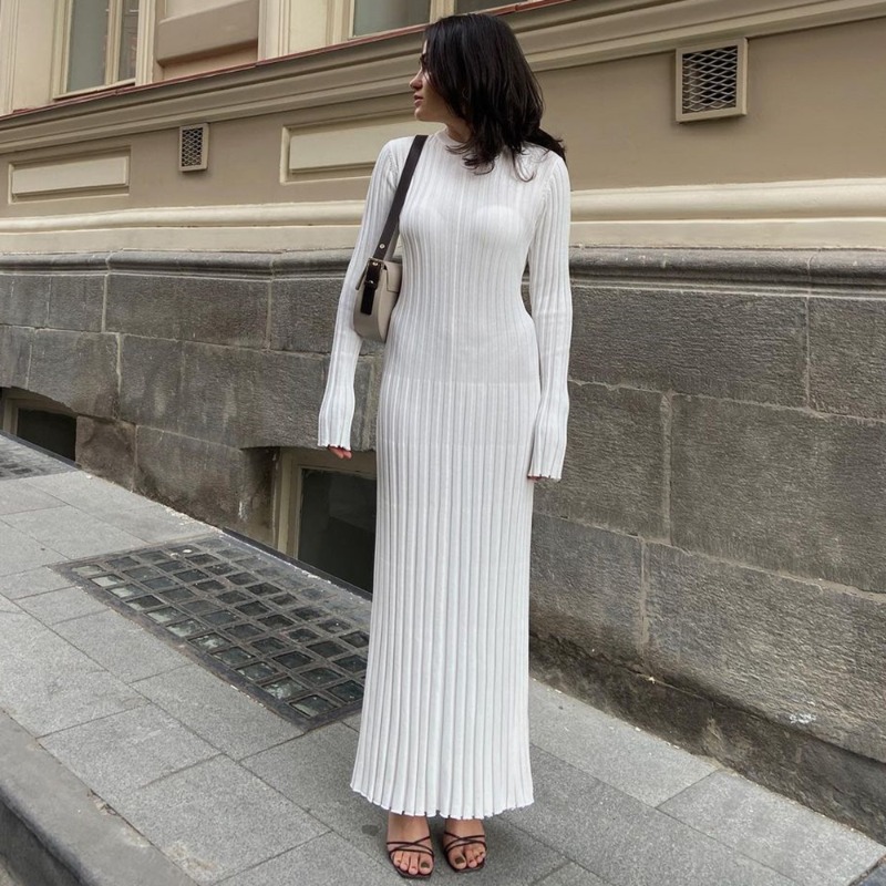Vestido Maxi de Tricô Talenza  - Winter Clothing Dress Up avaliação e preço